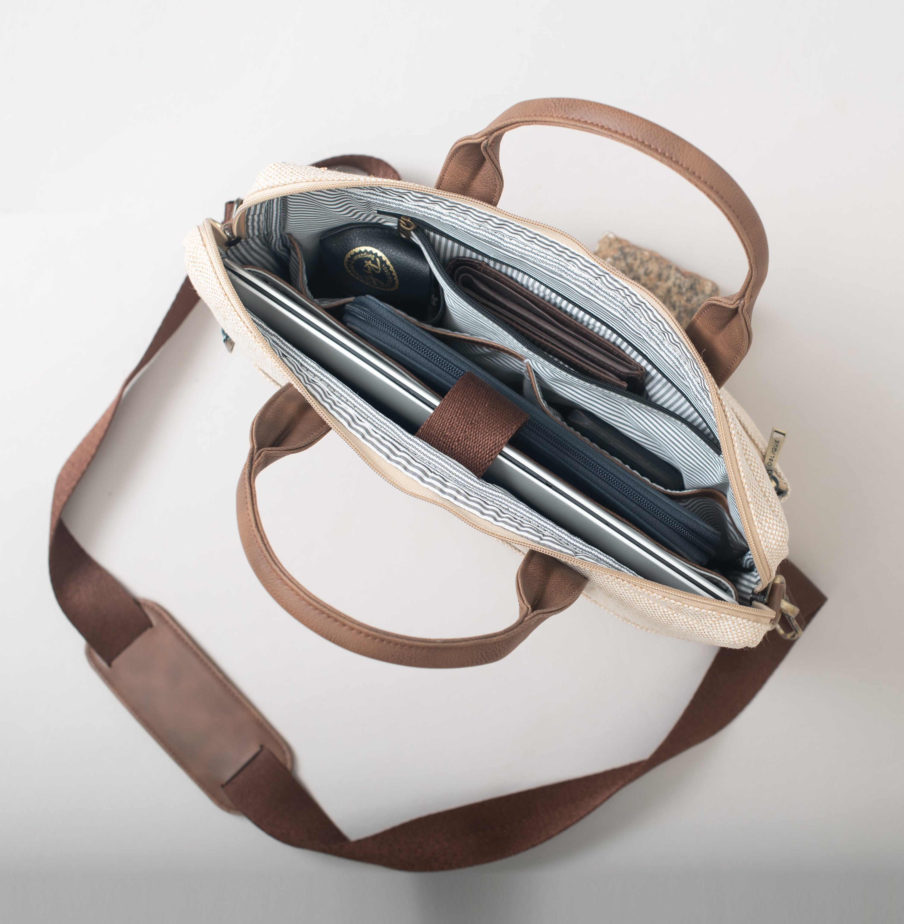 Eco-Friendly Laptop Messenger Bag - Rush Oxford