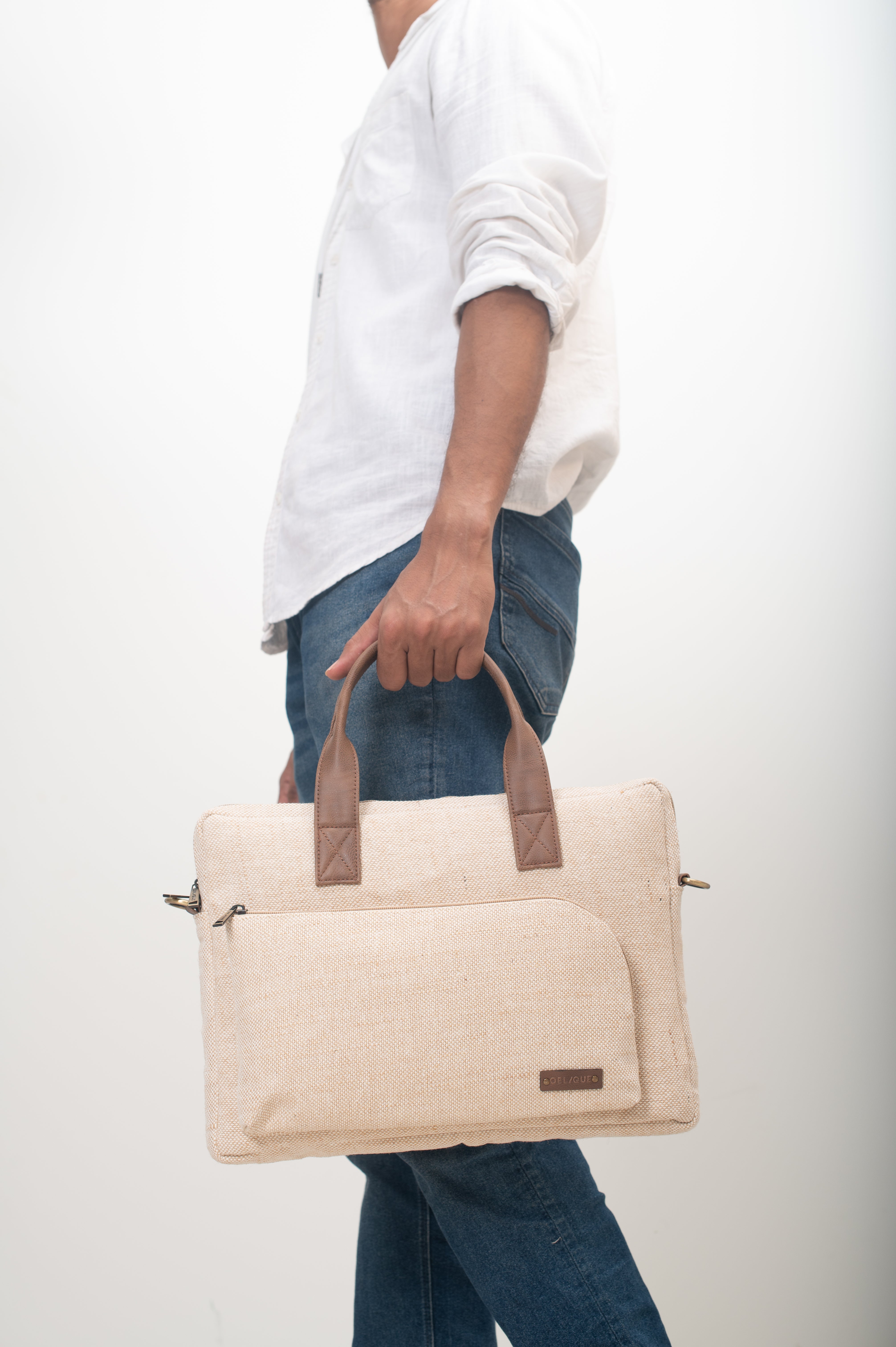 Eco-Friendly Laptop Messenger Bag - Rush Oxford