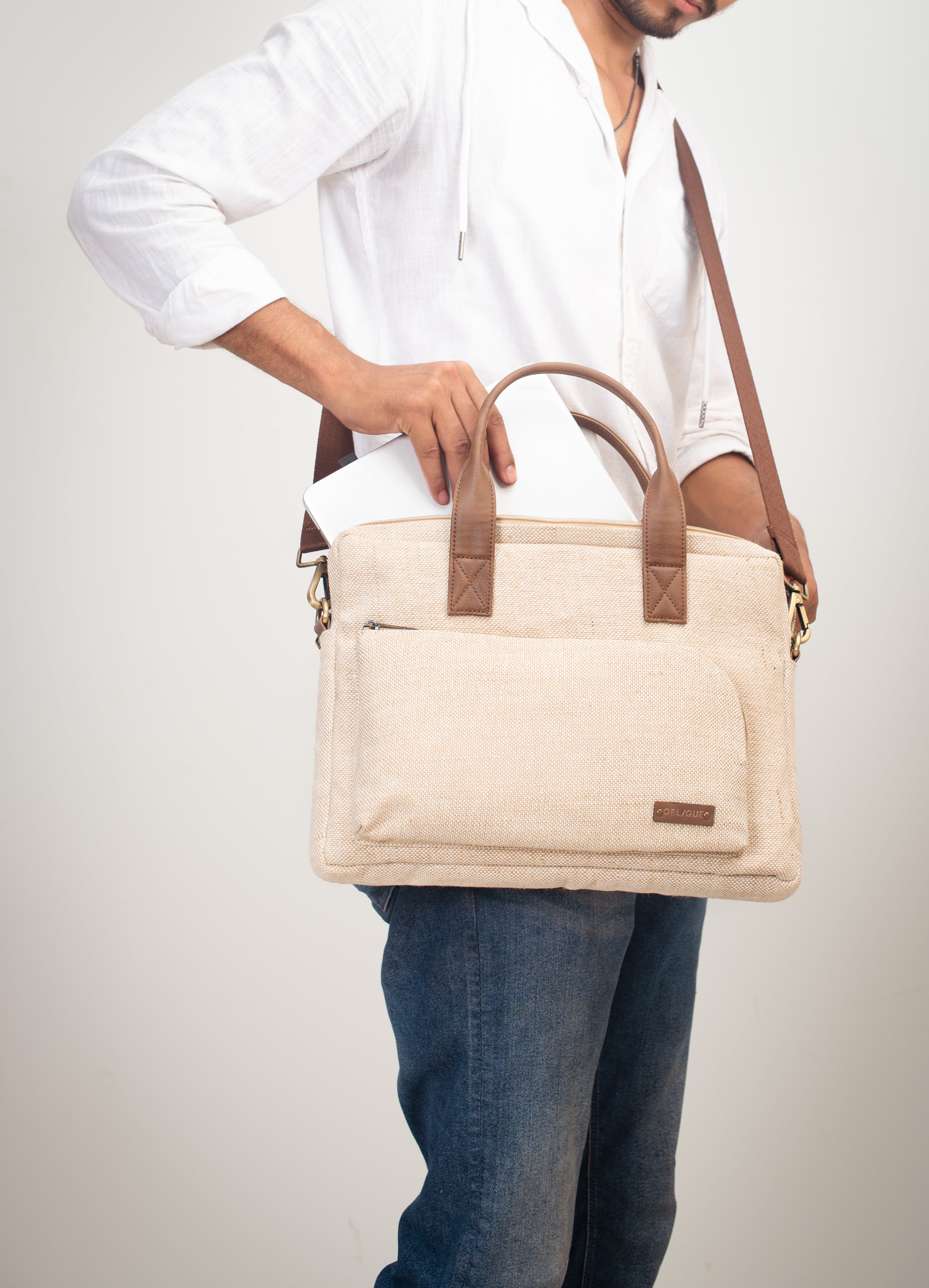 Eco-Friendly Laptop Messenger Bag - Rush Oxford