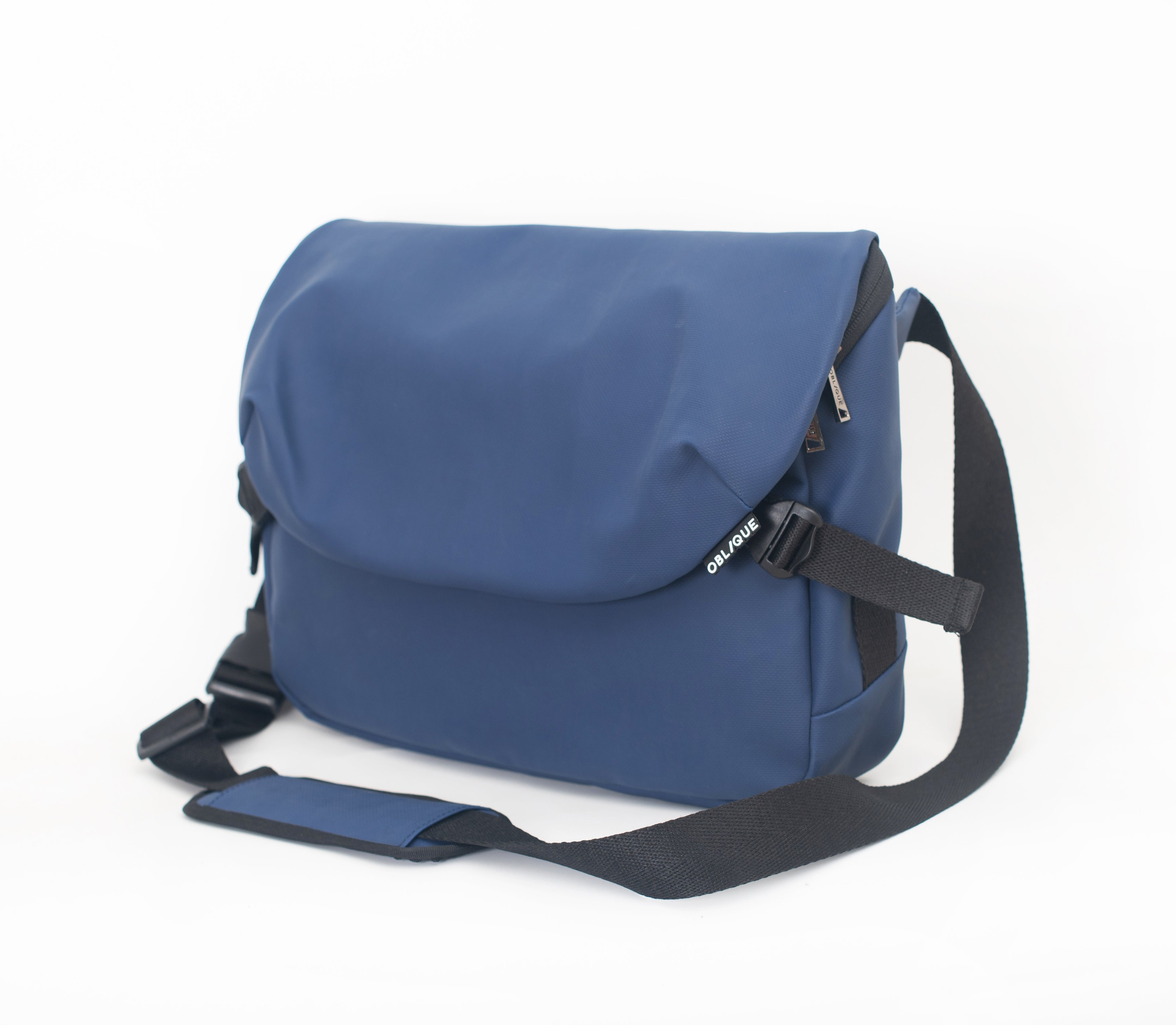 Azure Messenger Bag- Blue