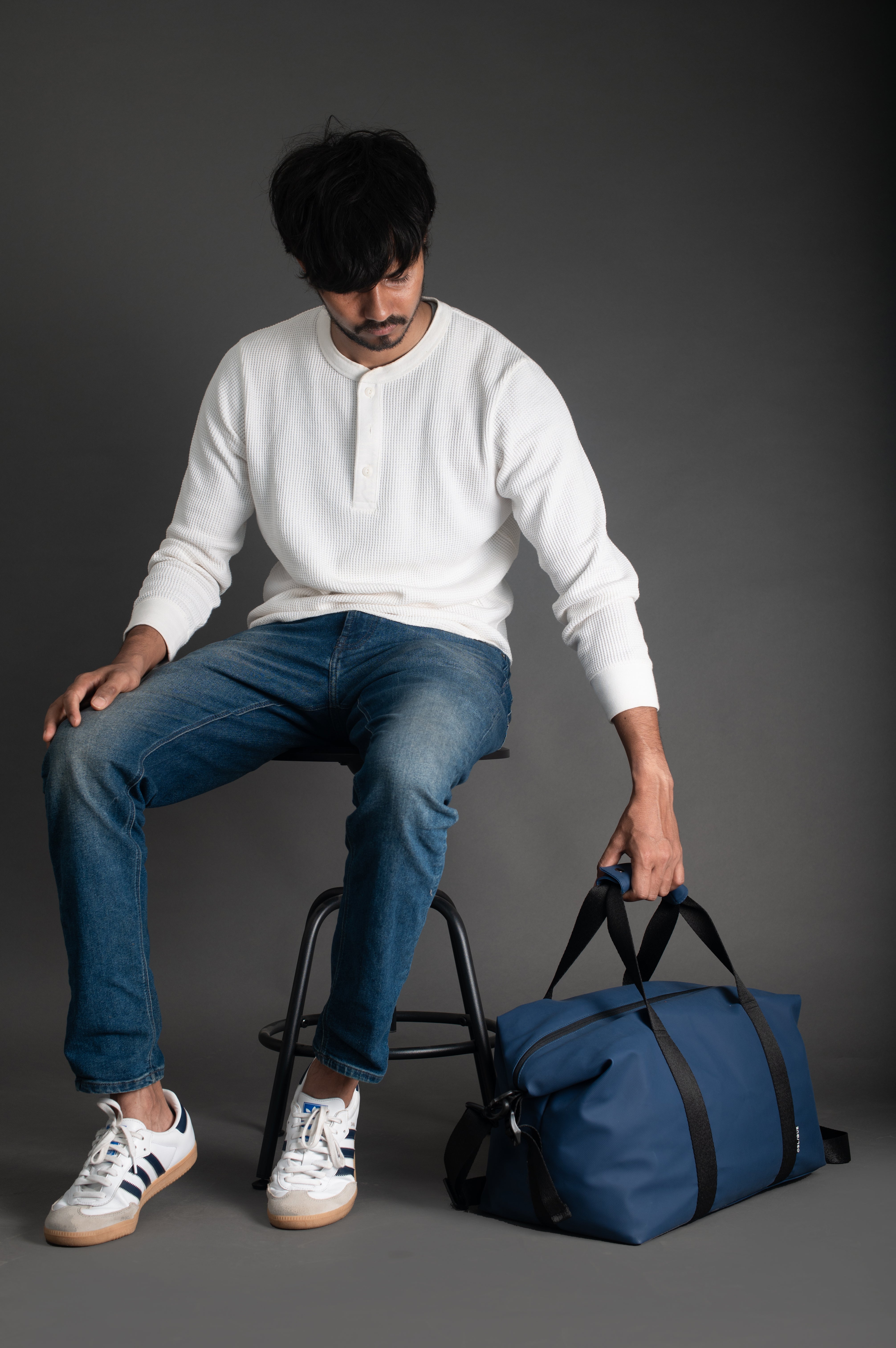 Mystique Duffle Bag- Blue