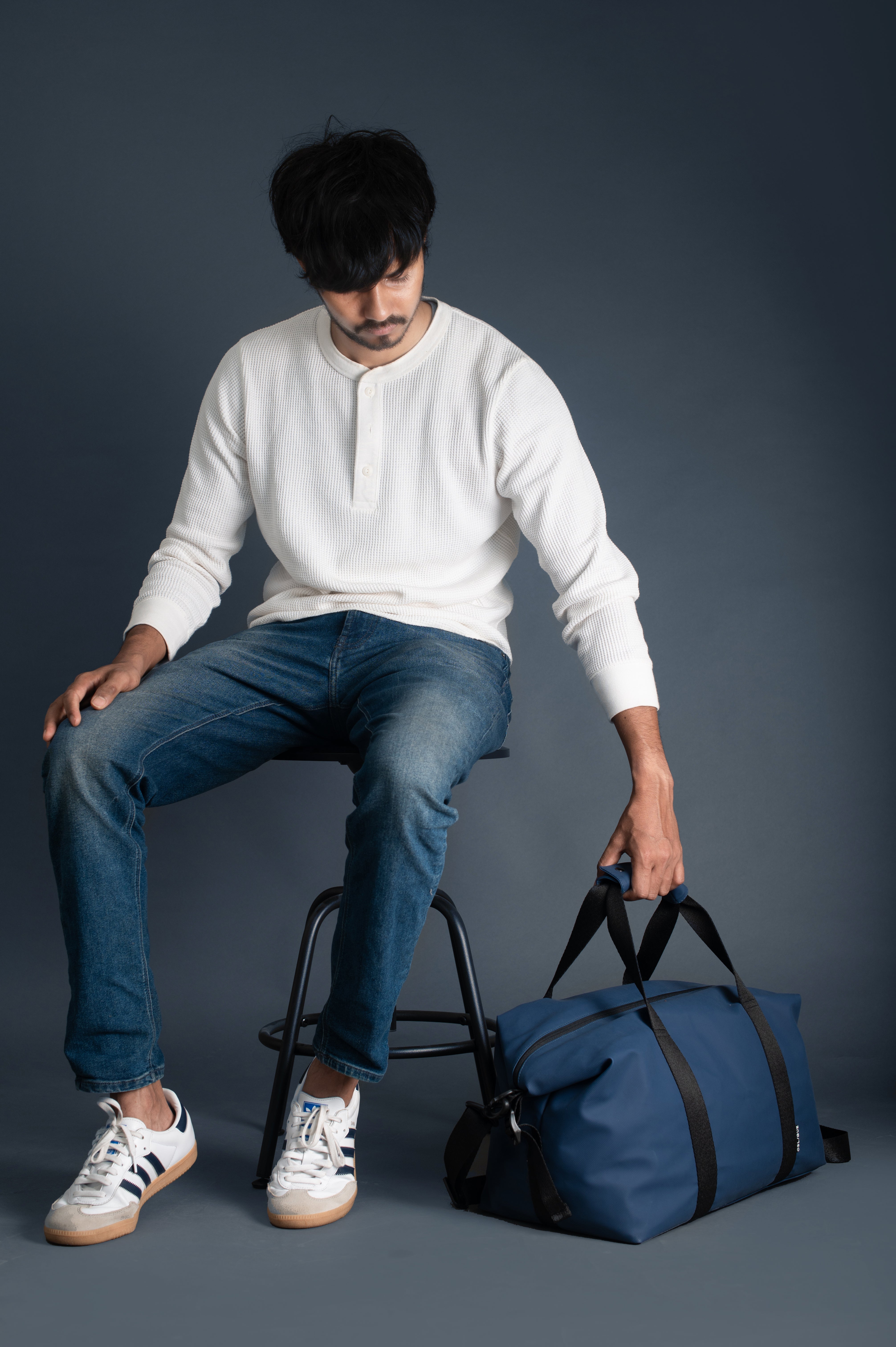 Mystique Duffle Bag- Blue
