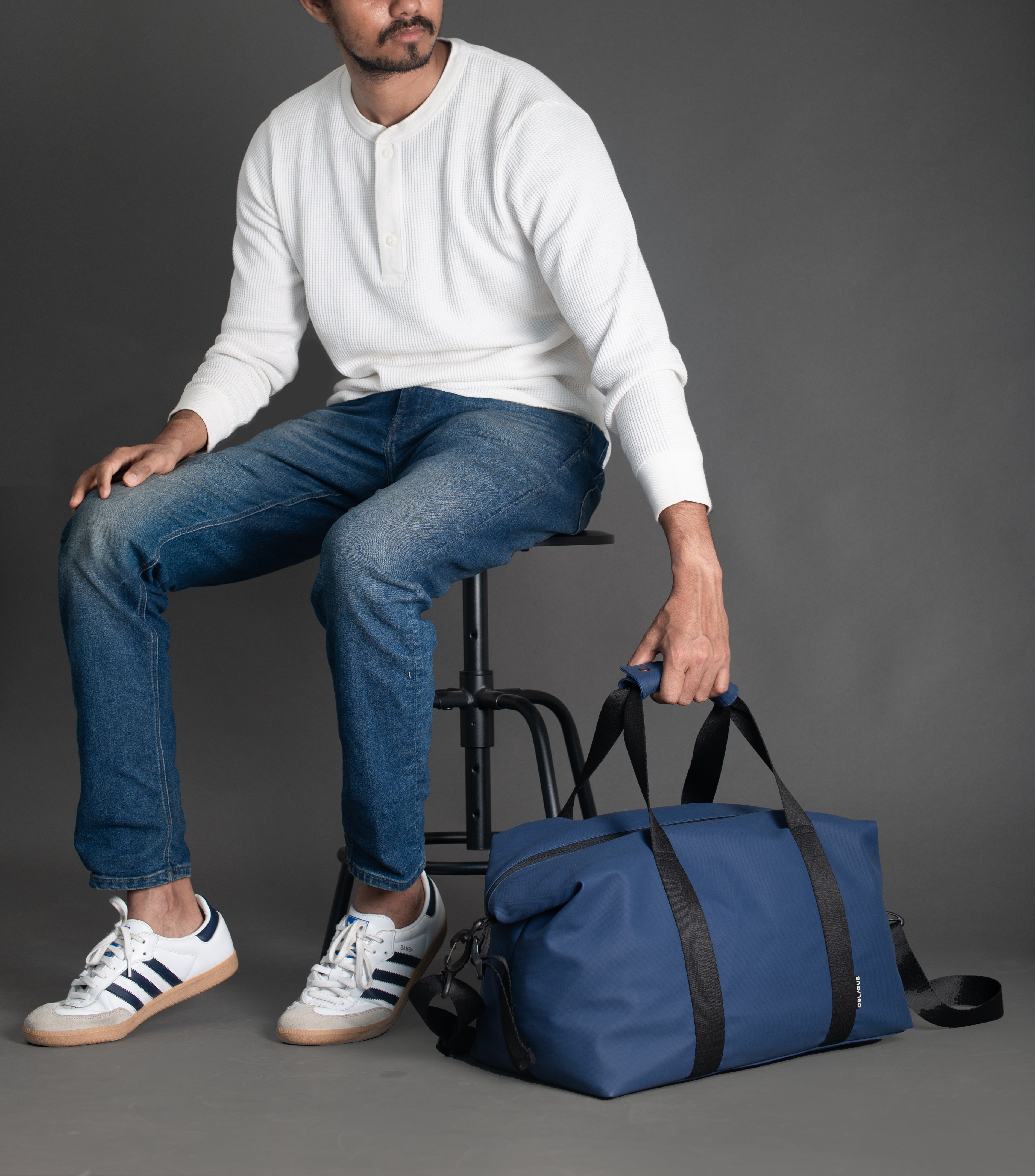 Mystique Duffle Bag- Blue