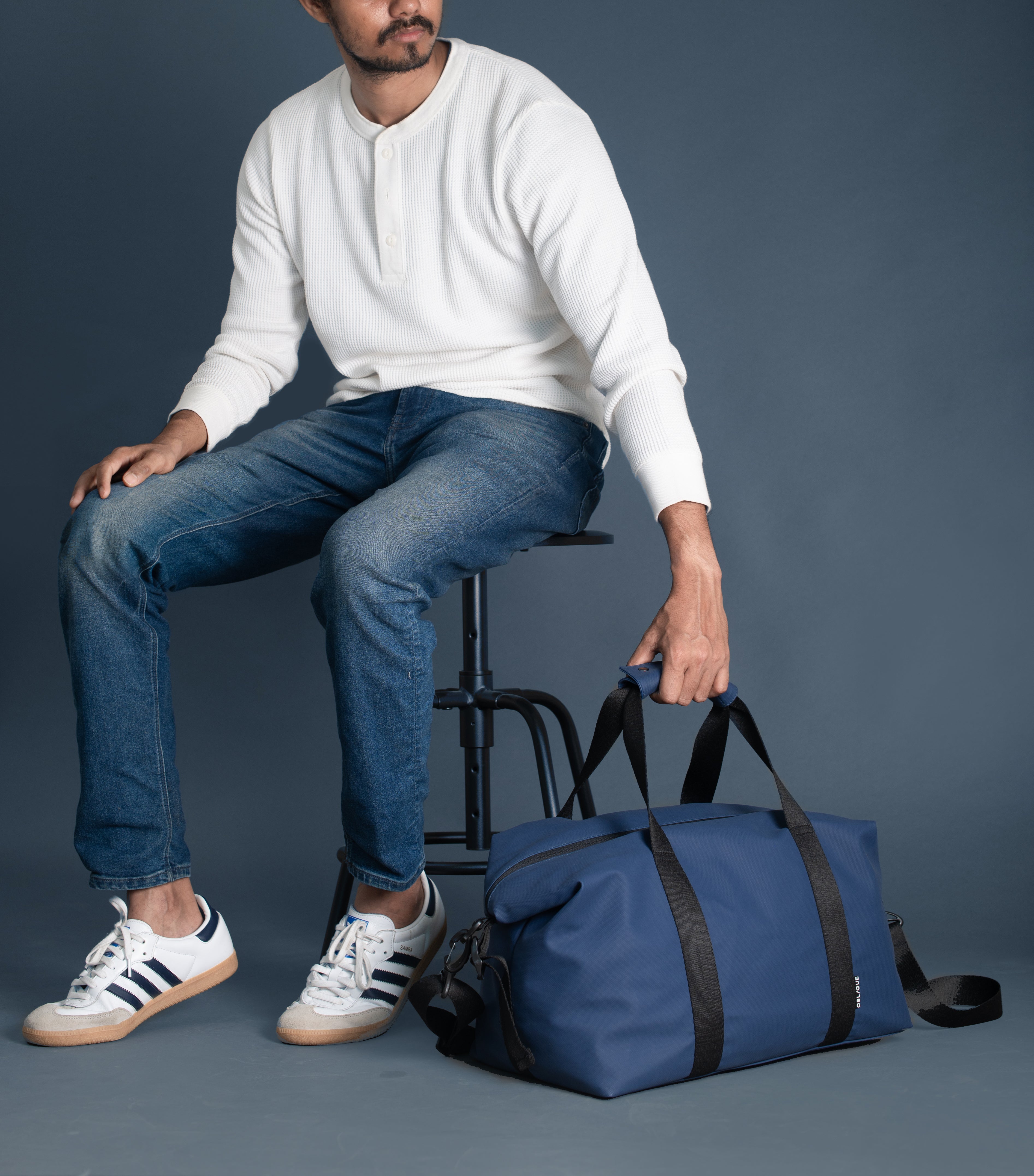 Mystique Duffle Bag- Blue