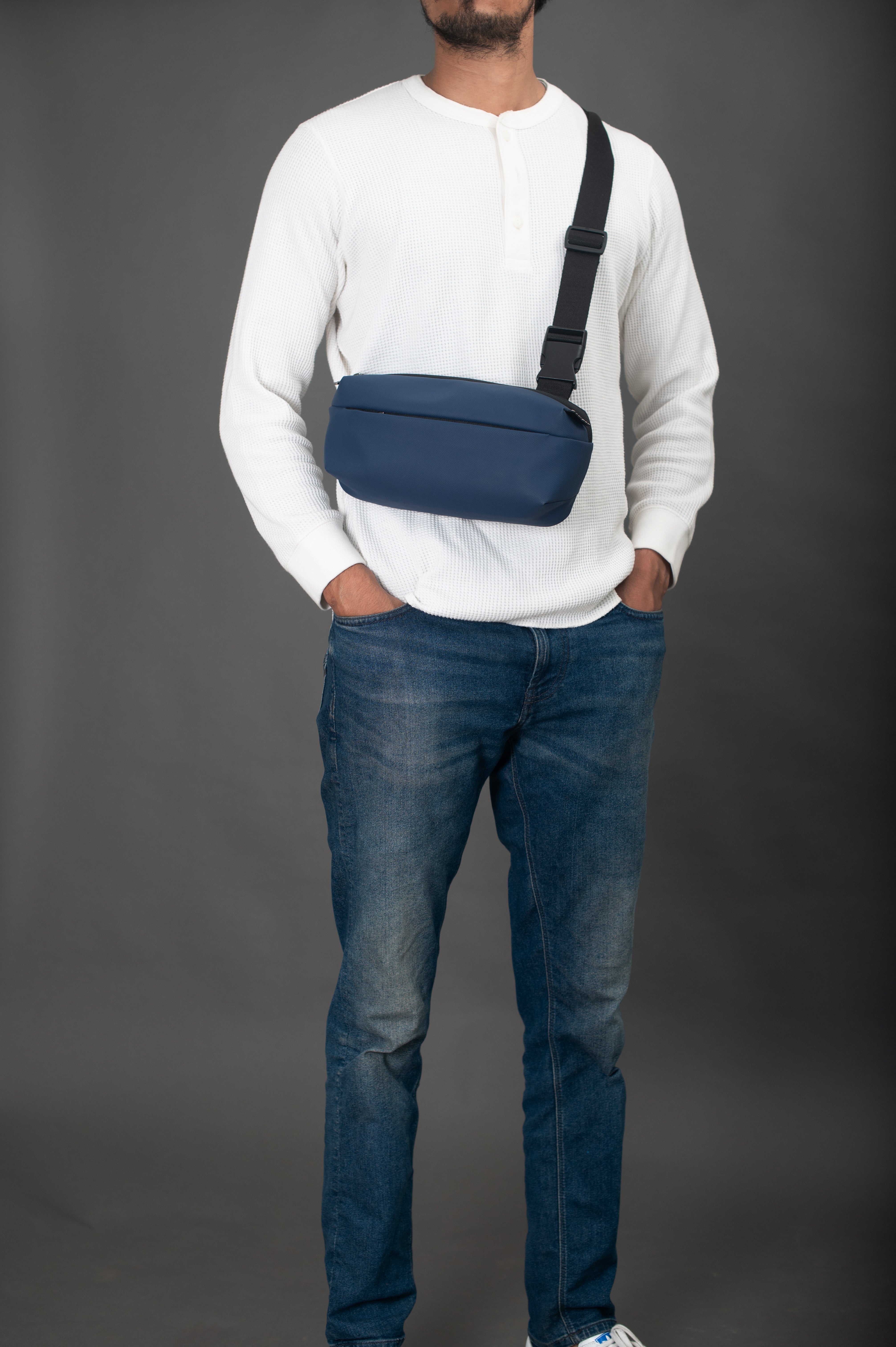 Gulliver Sling Bag- Blue