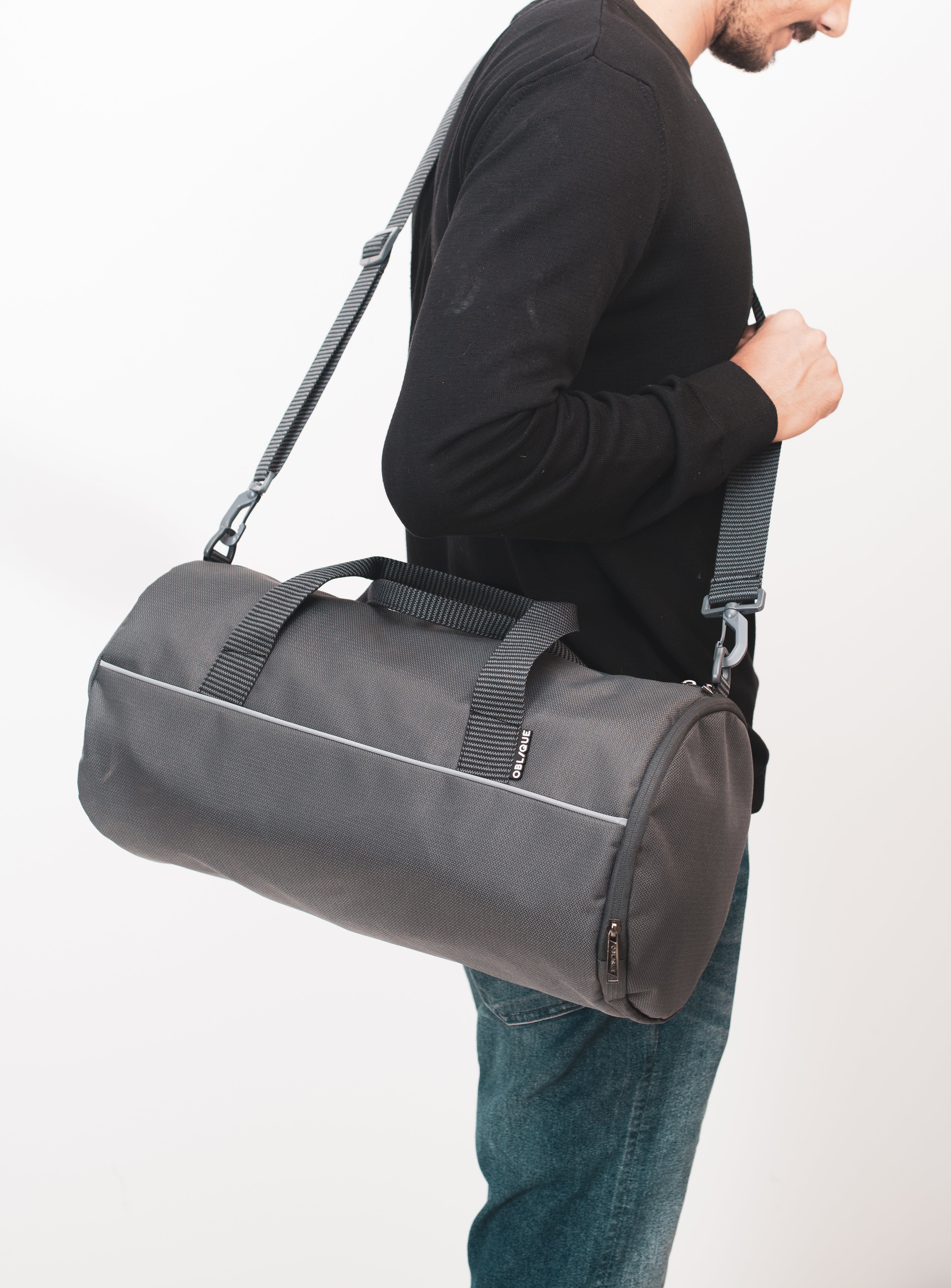 Austin Duffle Bag- Grey