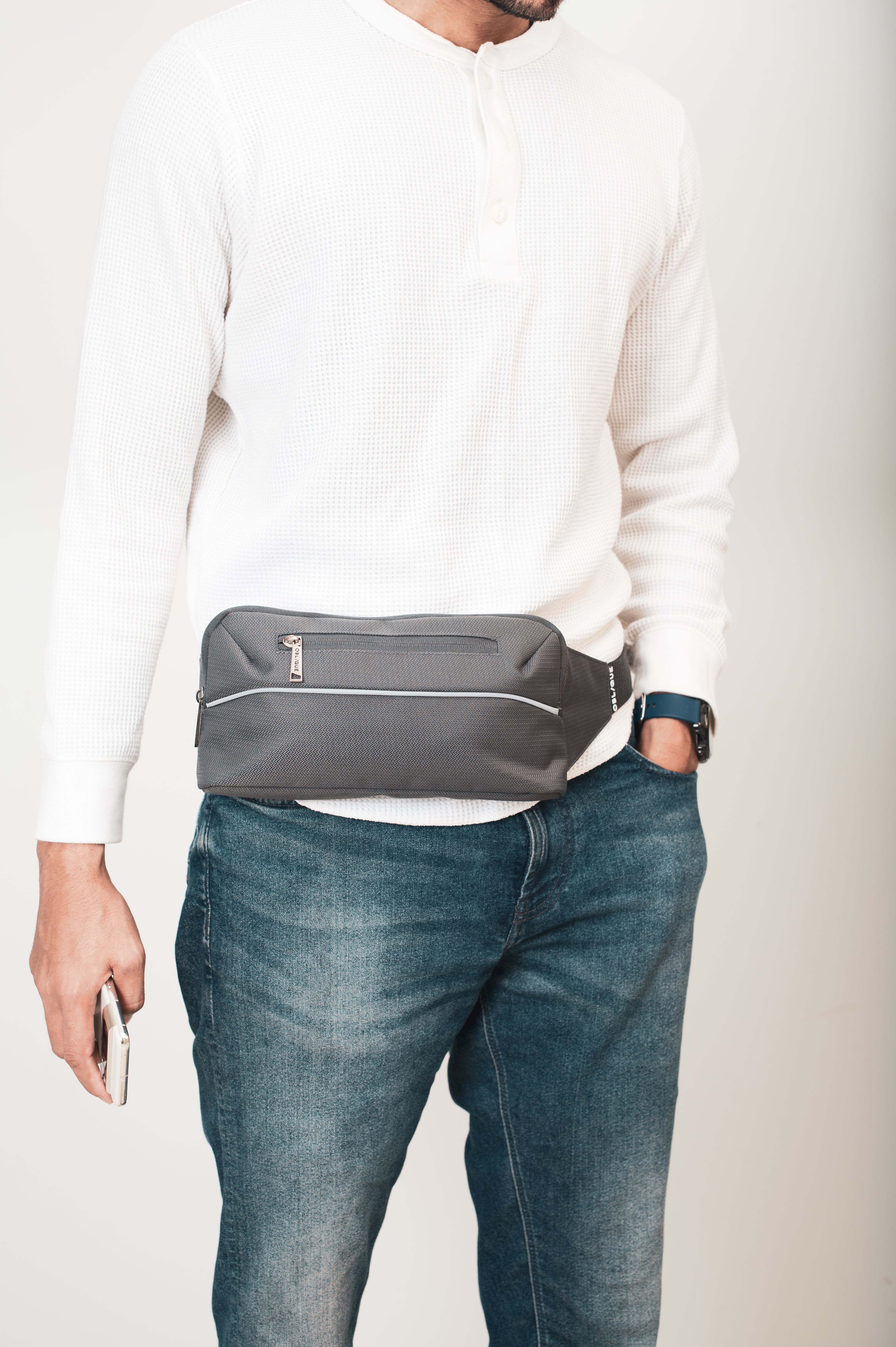 Miami Sling Bag- Grey