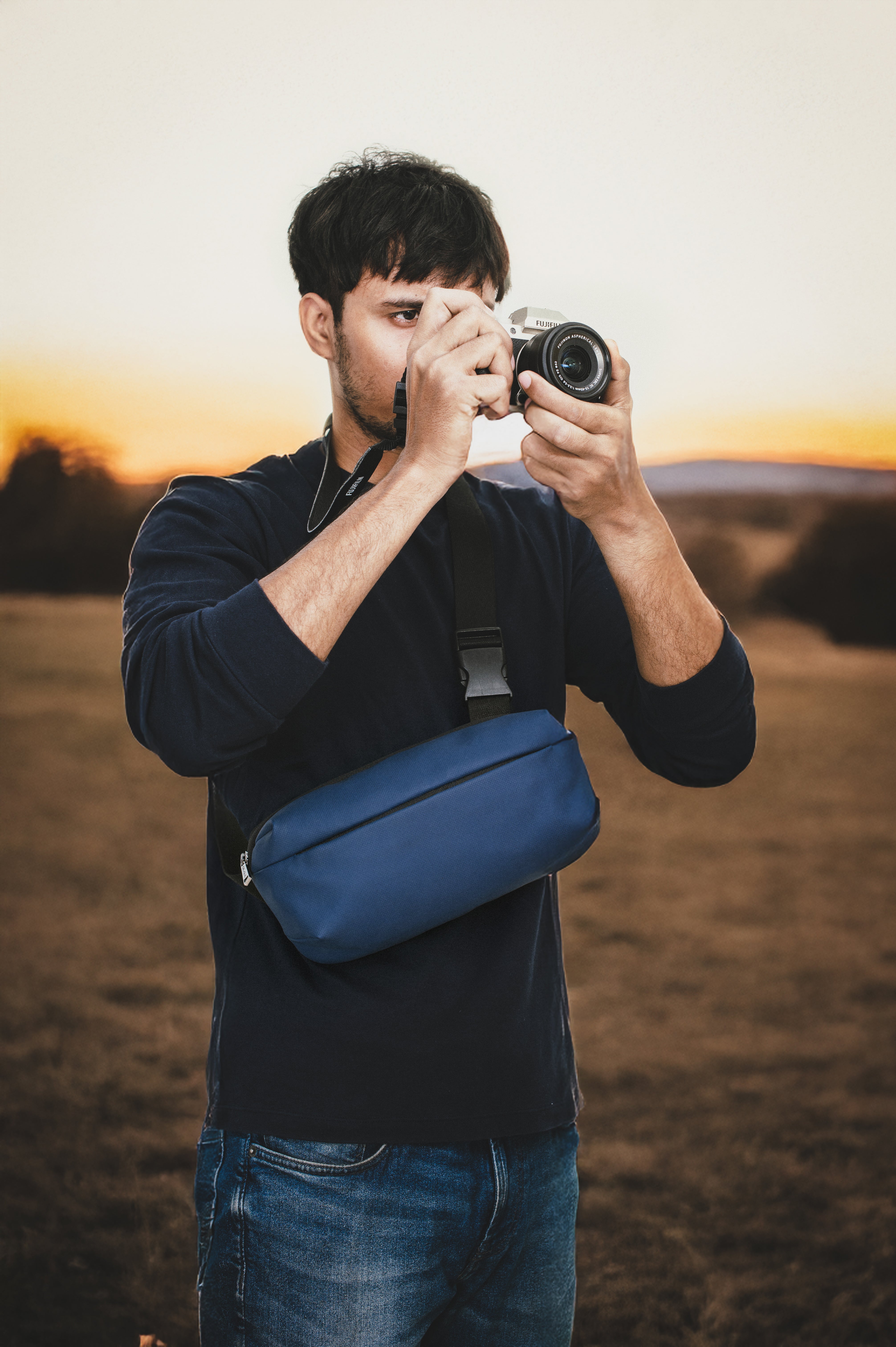 Gulliver Sling Bag- Blue