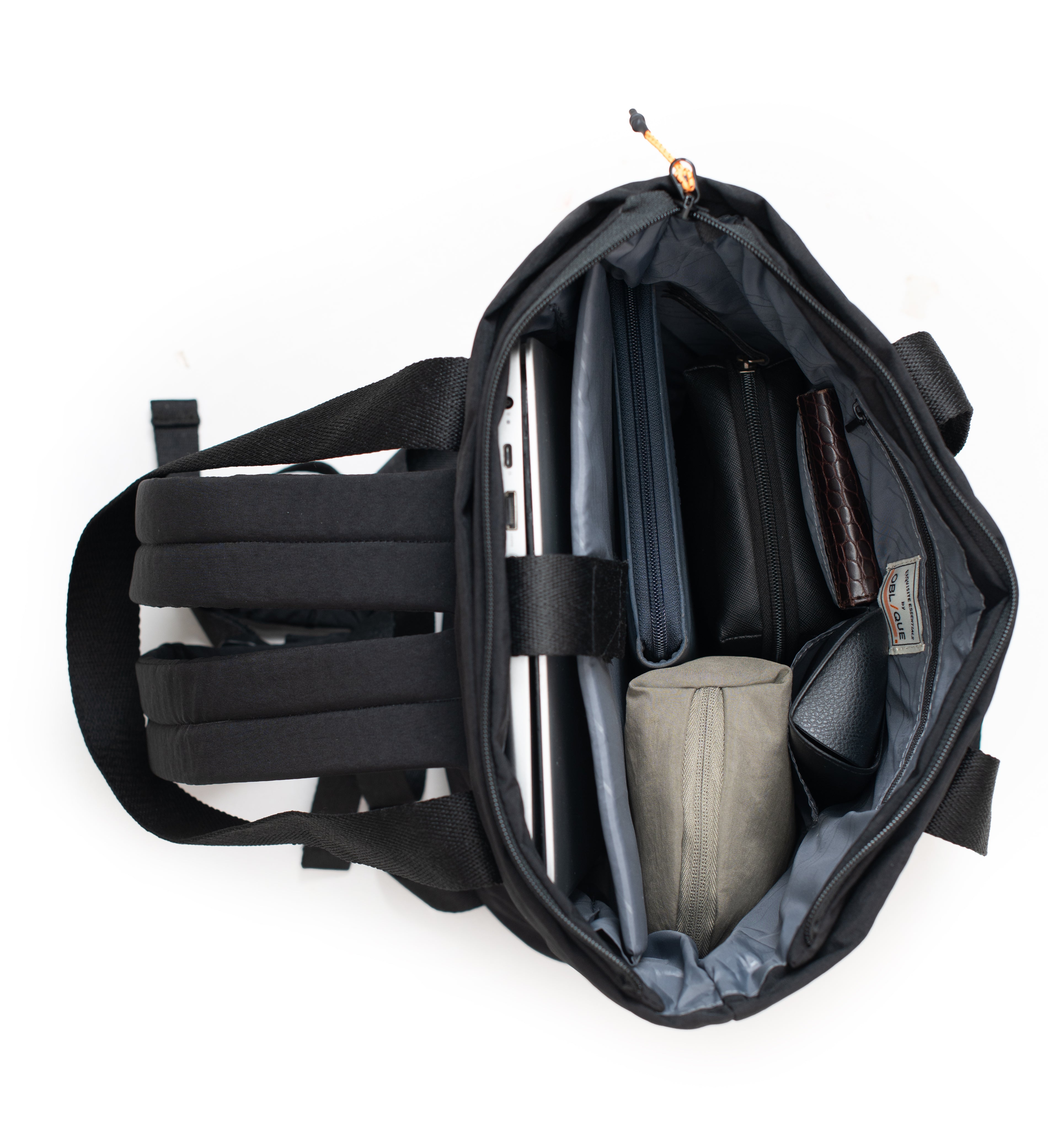 Bishop Tote Bag- Black