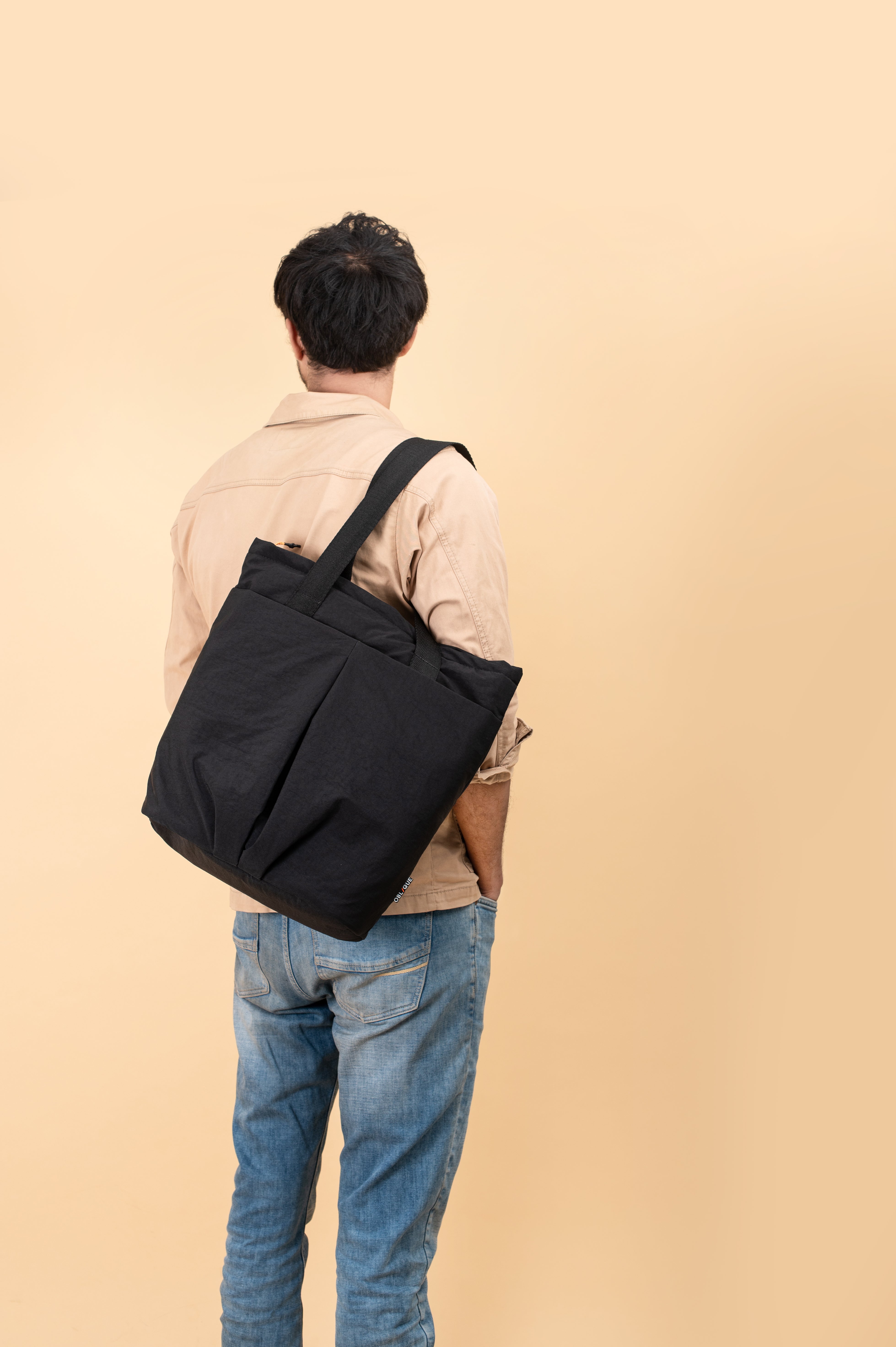 Bishop Tote Bag- Black
