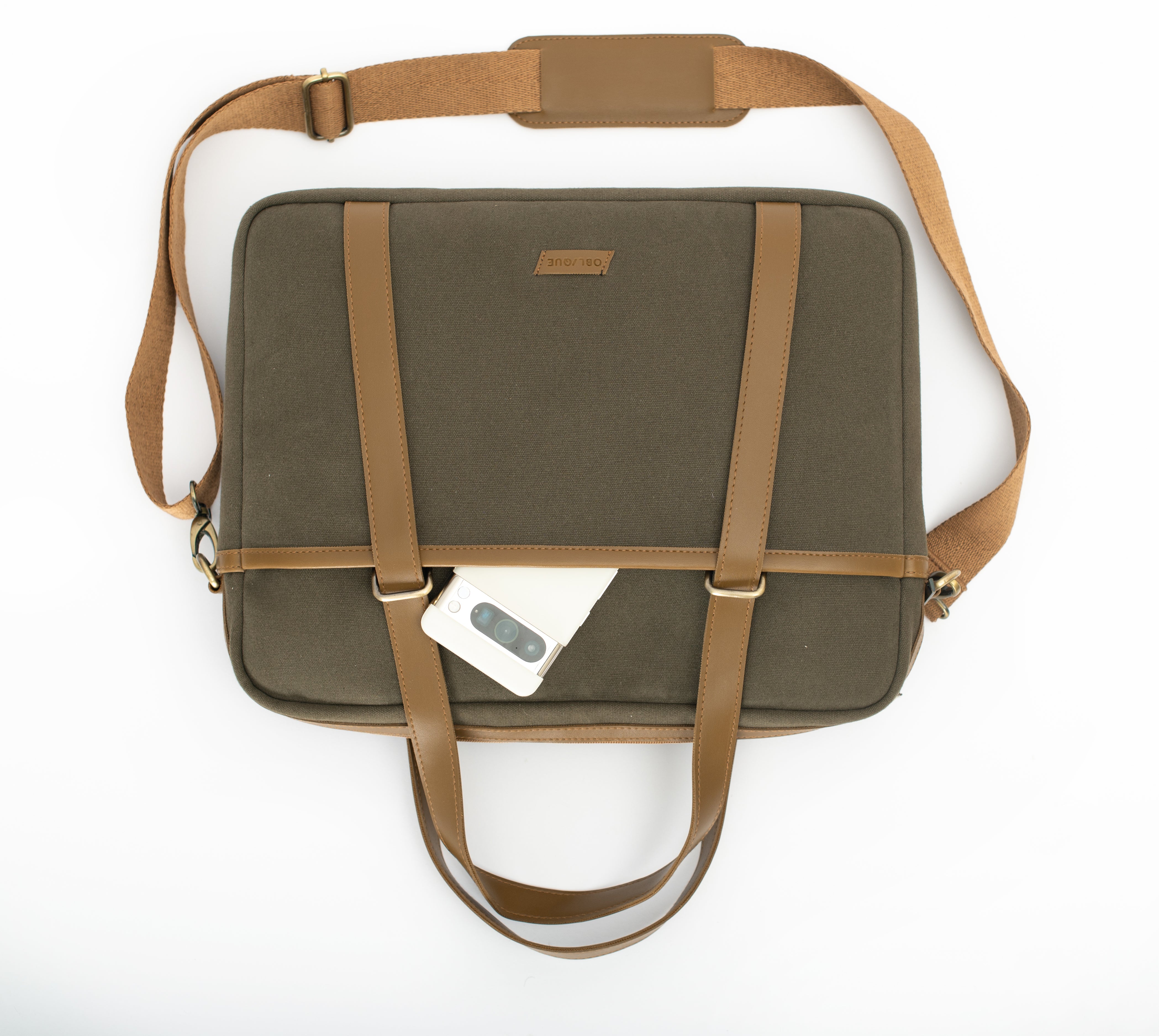 Smith Messenger Bag- Olive