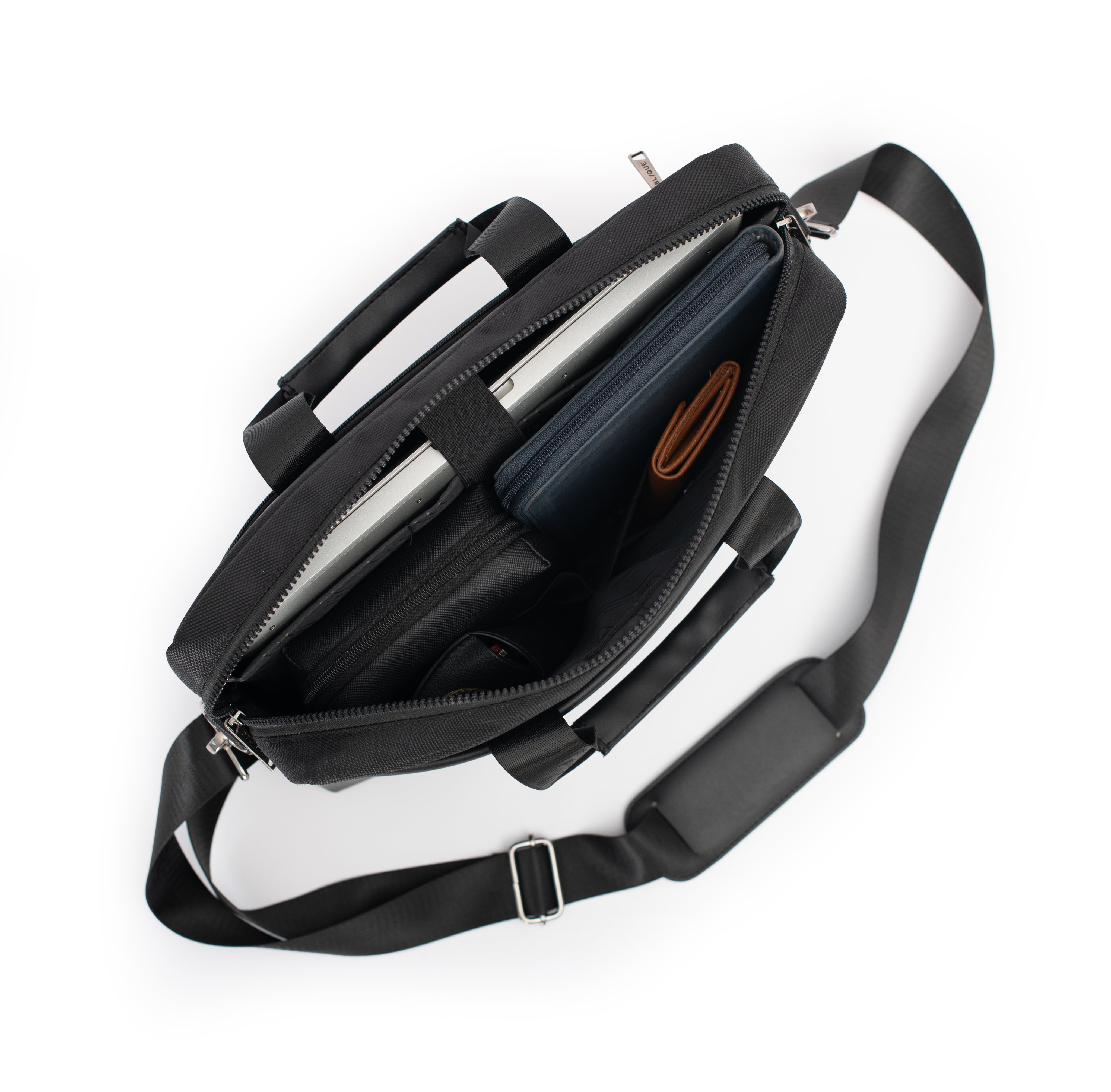 Cairo Messenger Bag- Black