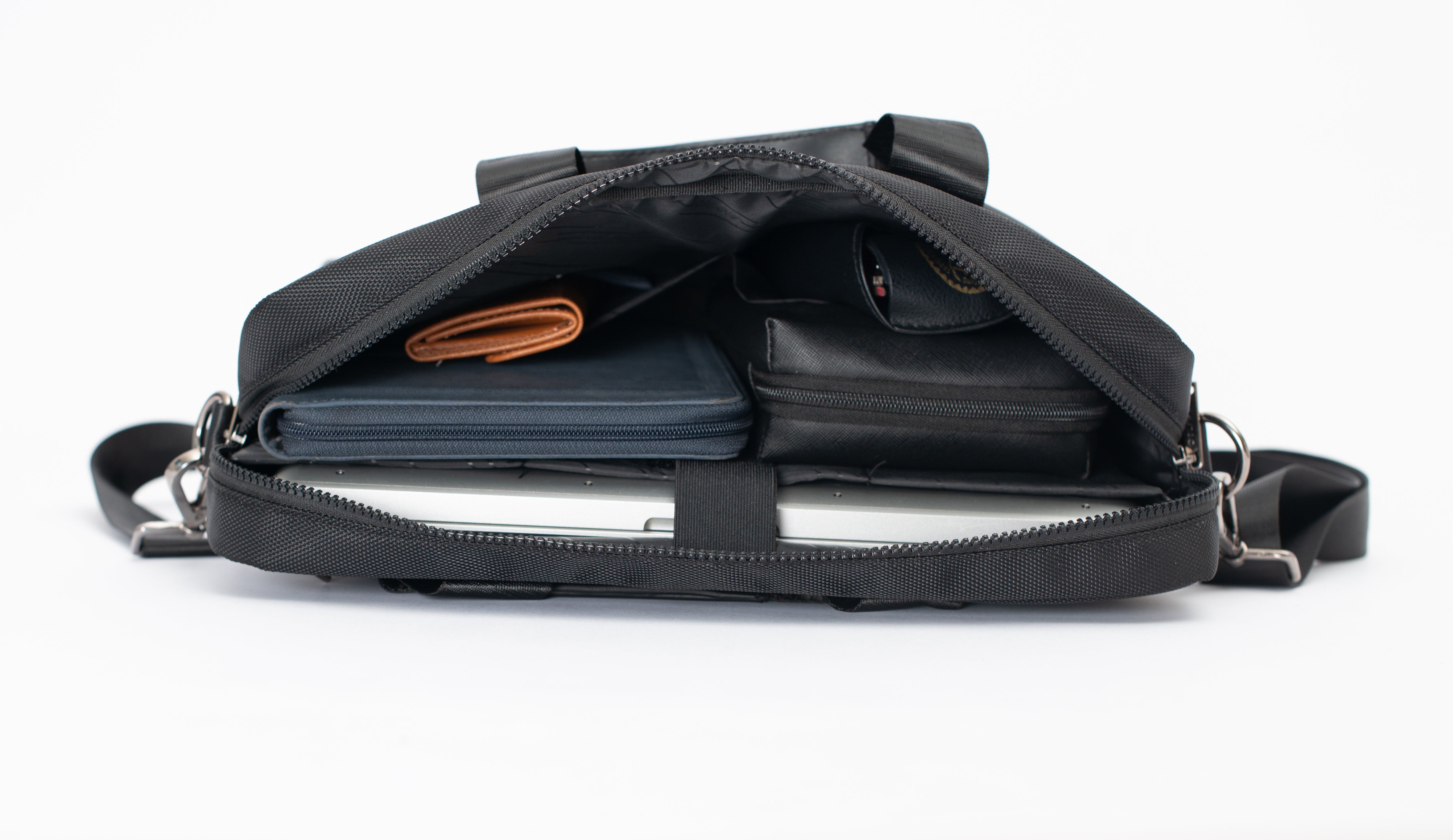 Cairo Messenger Bag- Black