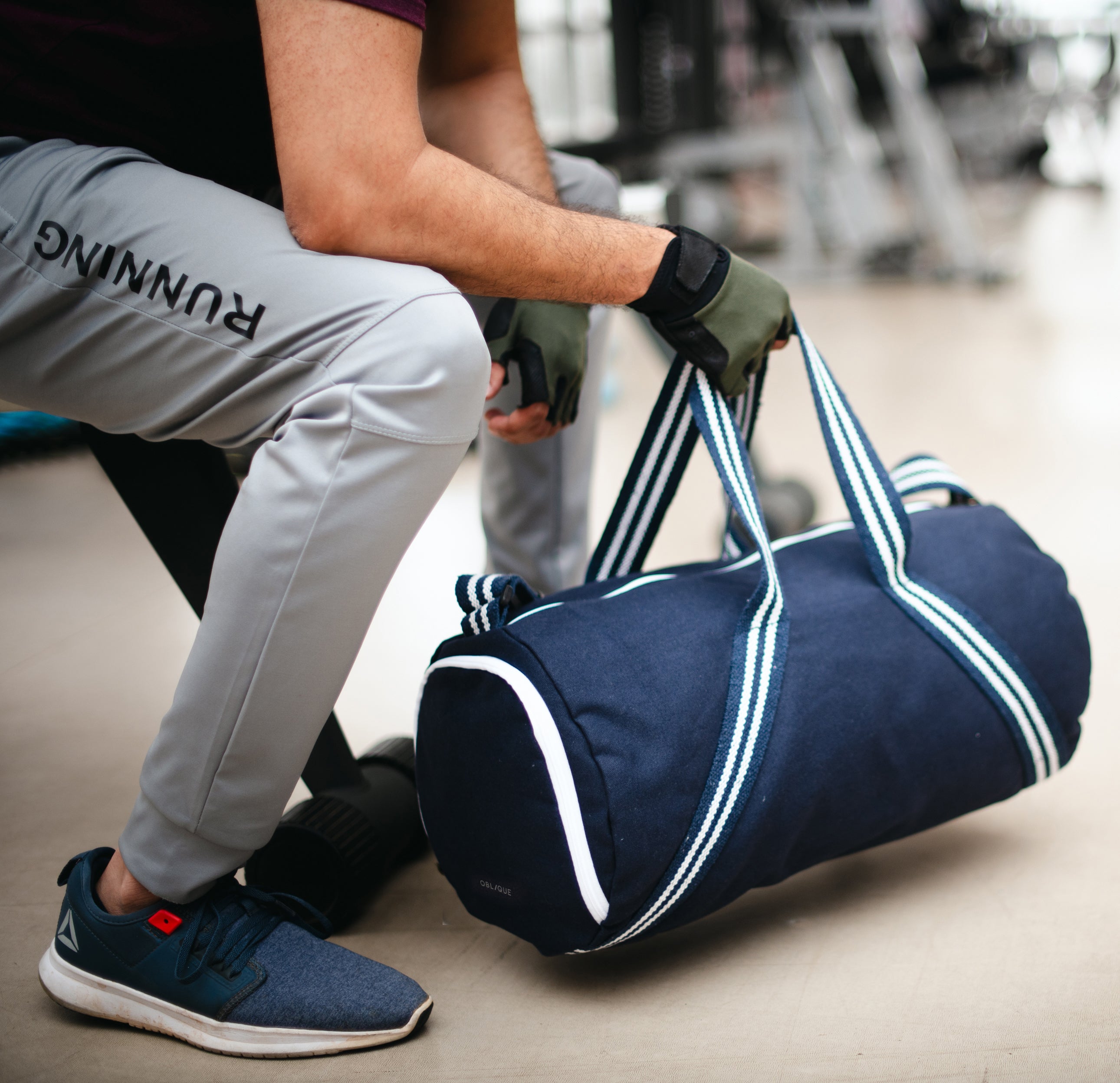 Title duffle bag cheap