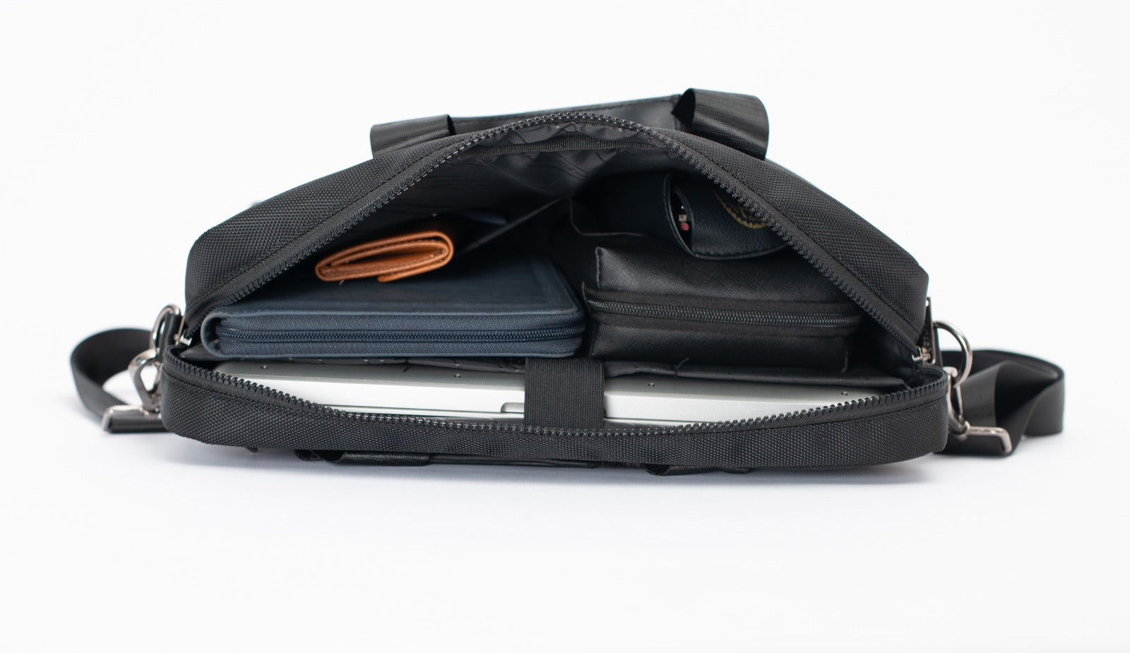 Cairo Messenger Bag- Black