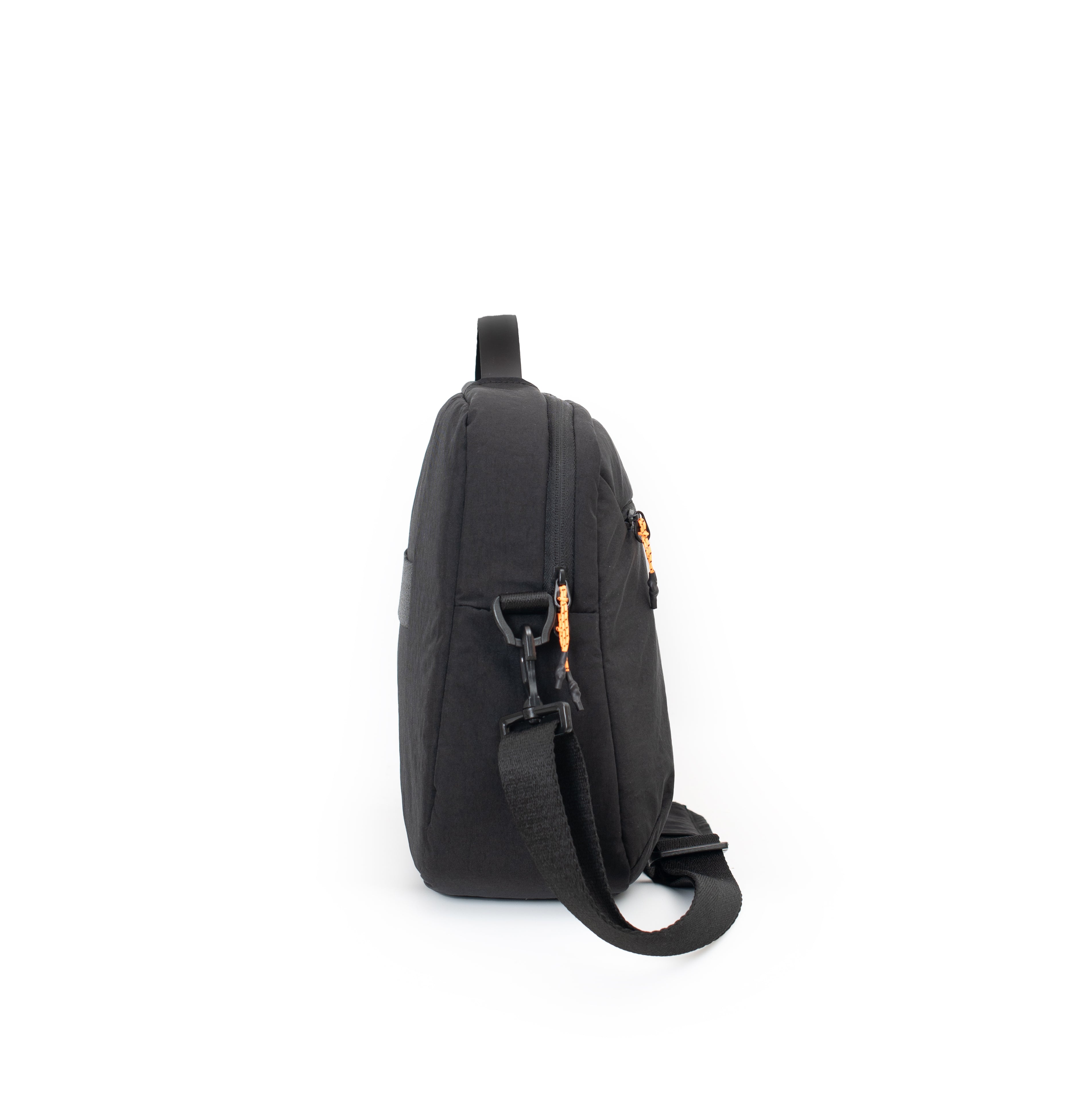Knight Messenger Bag- Black