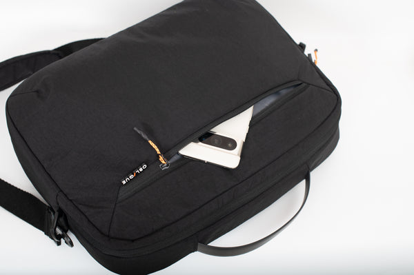 Knight Messenger Bag- Black