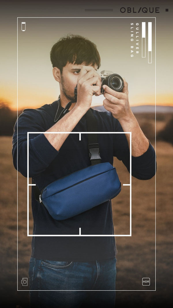 Gulliver Sling Bag- Blue